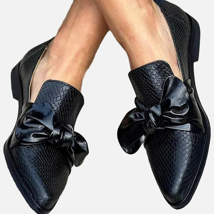 Valentina | Elegante Loafer mit Schleife