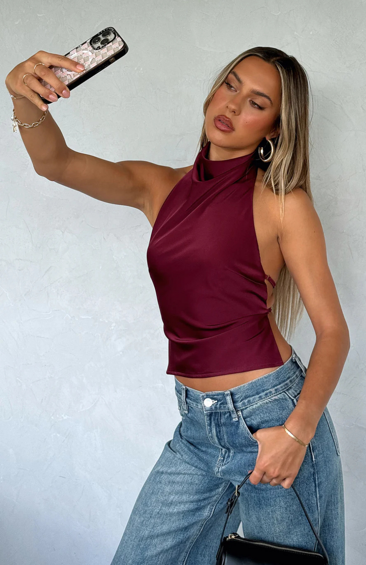 Valentina | Elegantes Neckholder-Top