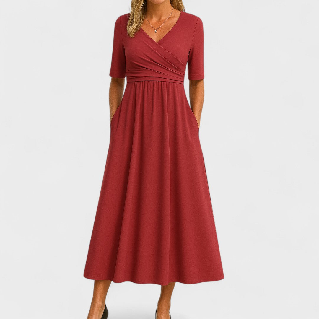 Phoebe | Elegantes Midikleid