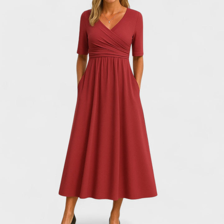 Phoebe | Elegantes Midikleid