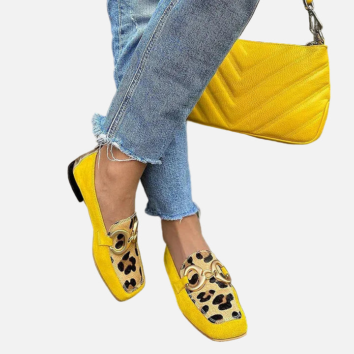 Martina | Loafer mit Animal-Print