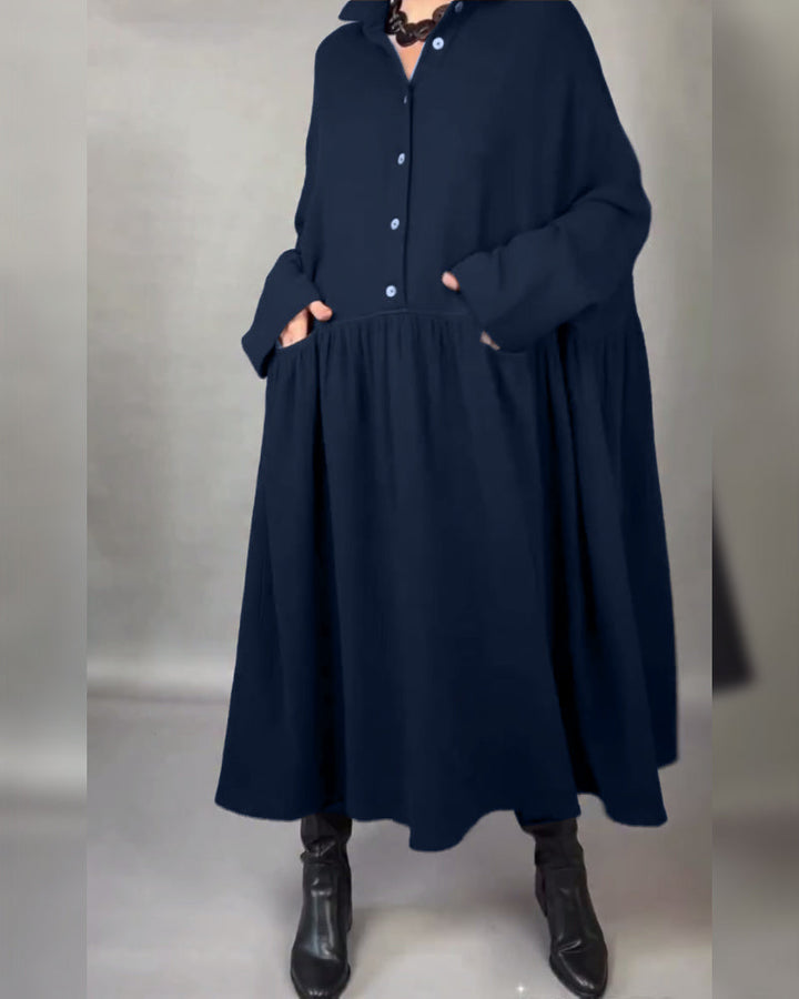 Valeria | Oversize-Kleid mit Knöpfen