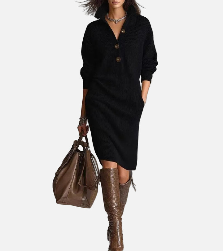 Carmen | Elegantes Strickkleid