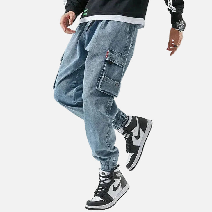 TOMÁS | DENIM-CARGO-JOGGER