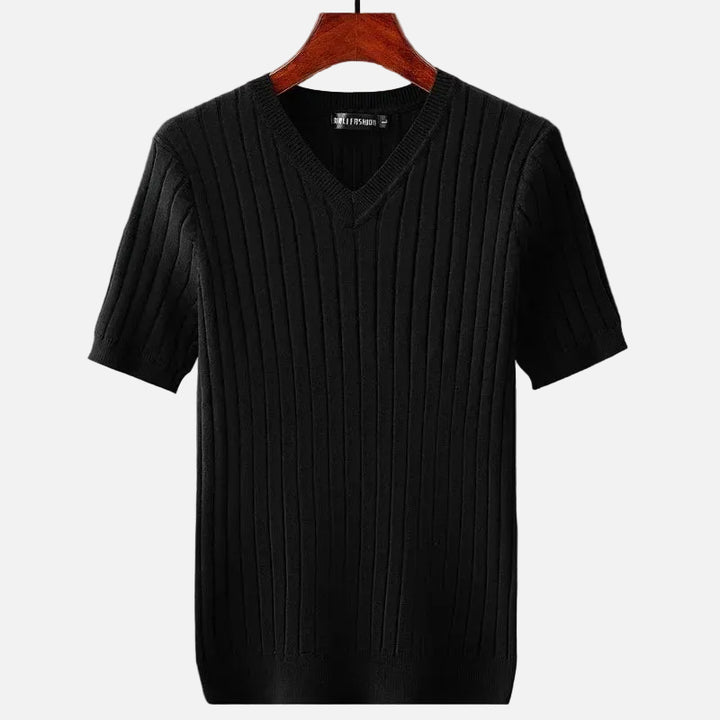 MATÍAS | T-SHIRT MIT V-AUSSCHNITT