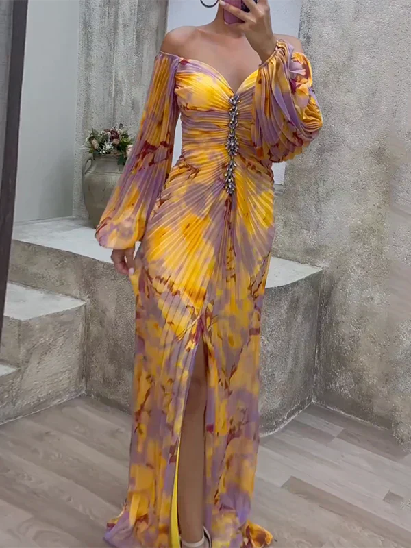 Kristine | Elegantes Kleid mit V-Ausschnitt