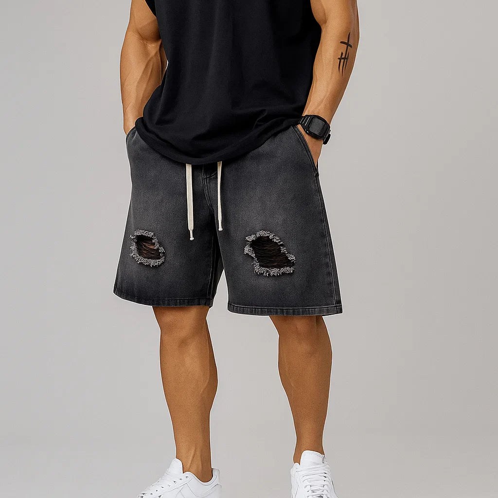 FRANCO | URBANE DENIM-SHORTS