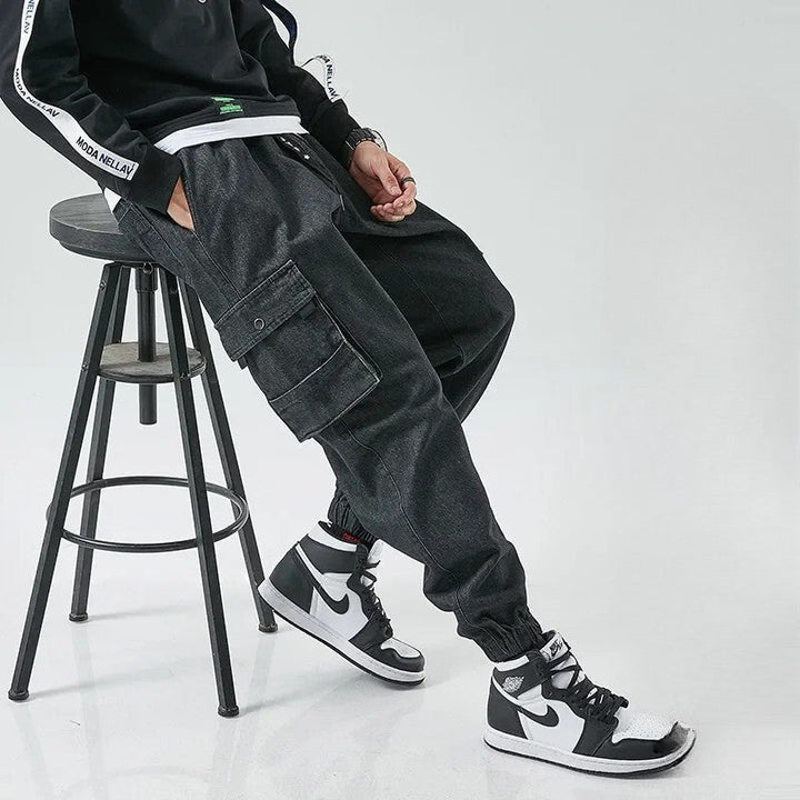 TOMÁS | DENIM-CARGO-JOGGER