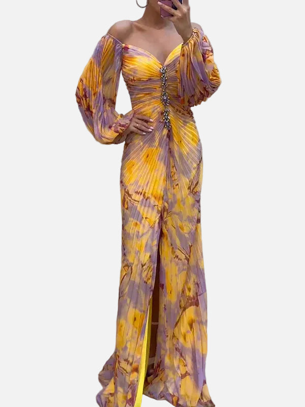 Kristine | Elegantes Kleid mit V-Ausschnitt