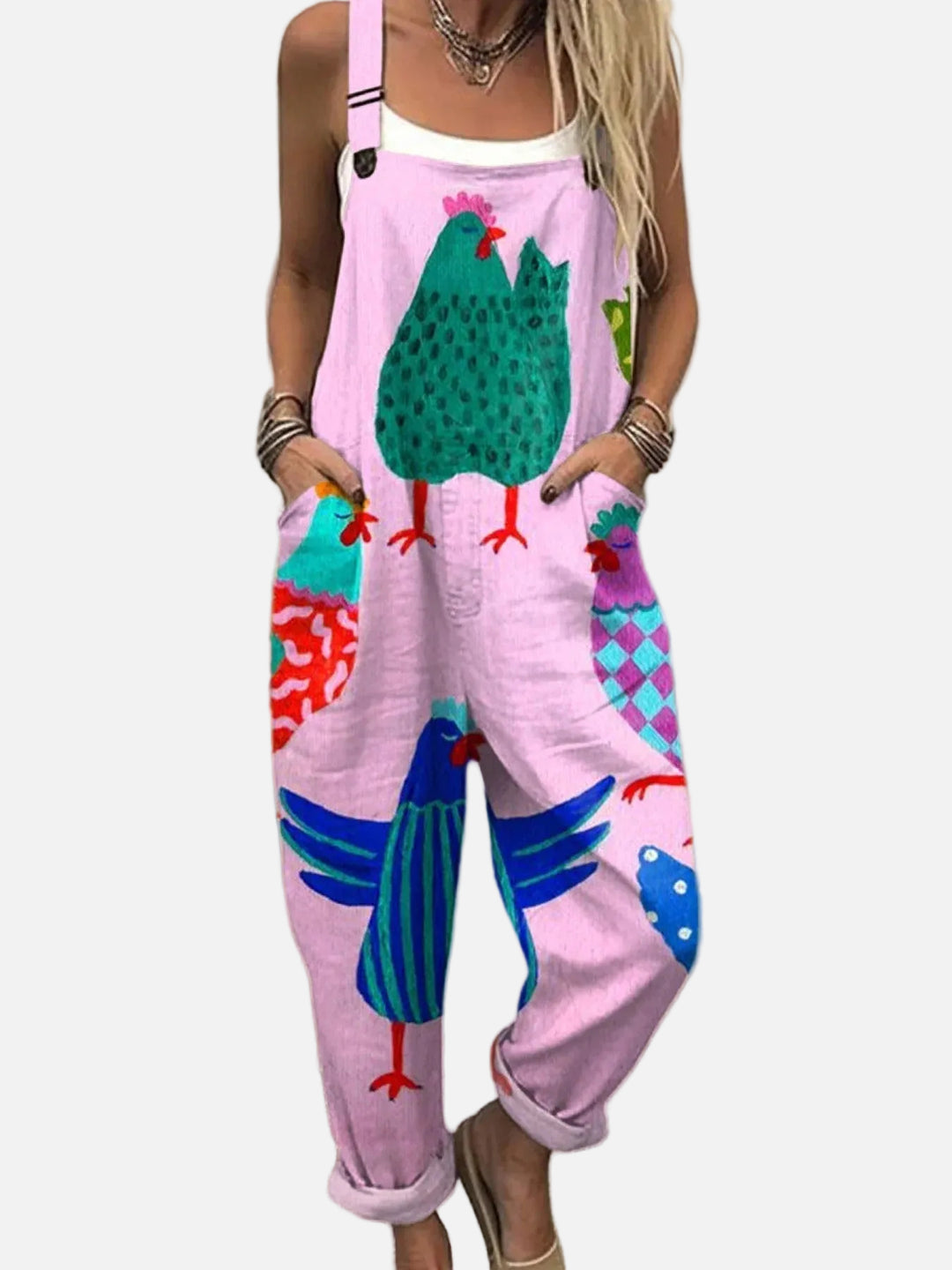 Camila | Bunter Sommer-Overall