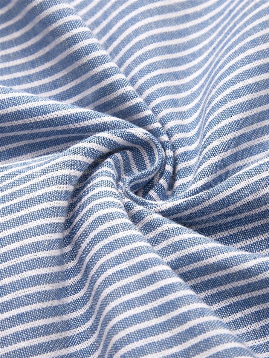 Wanda | Gestreiftes Midikleid