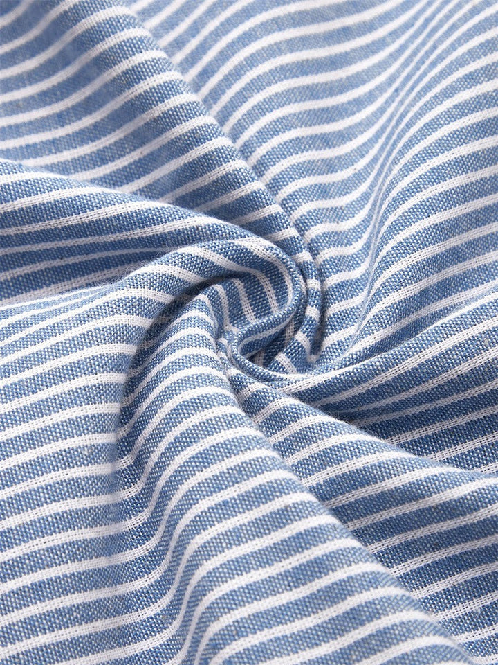 Wanda | Gestreiftes Midikleid