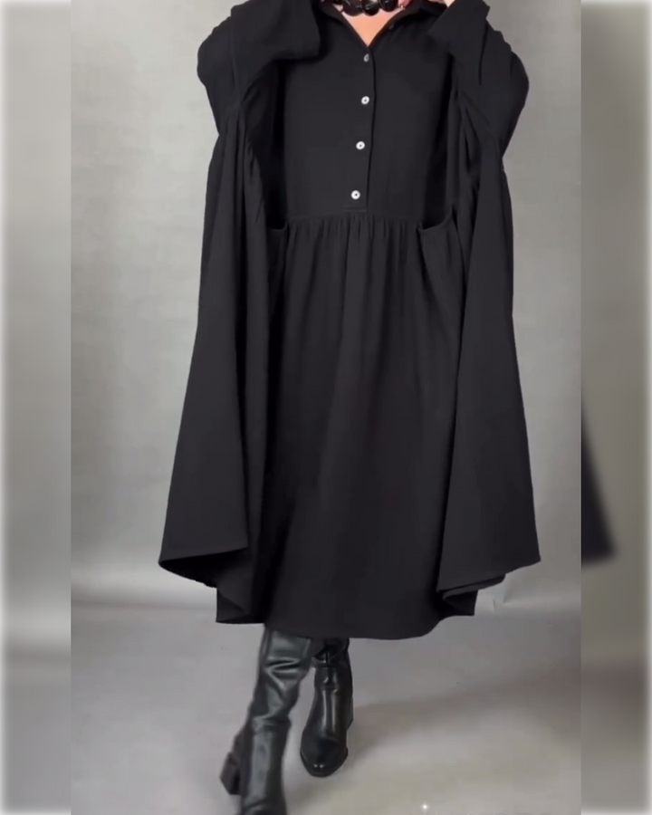 Valeria | Oversize-Kleid mit Knöpfen