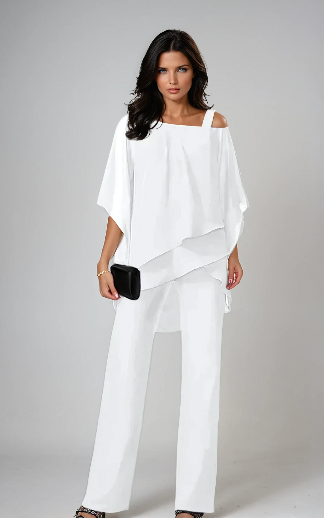 Mariana | Elegantes Zweiteiliges Set in Weiß
