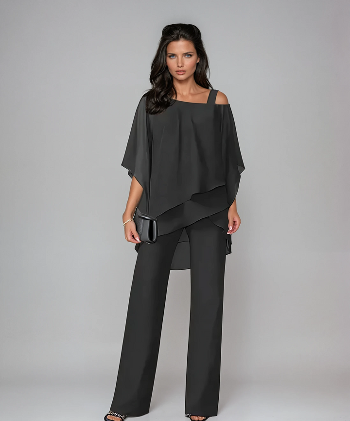 Mariana | Elegantes Zweiteiliges Set in Weiß