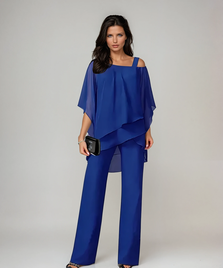 Mariana | Elegantes Zweiteiliges Set in Weiß