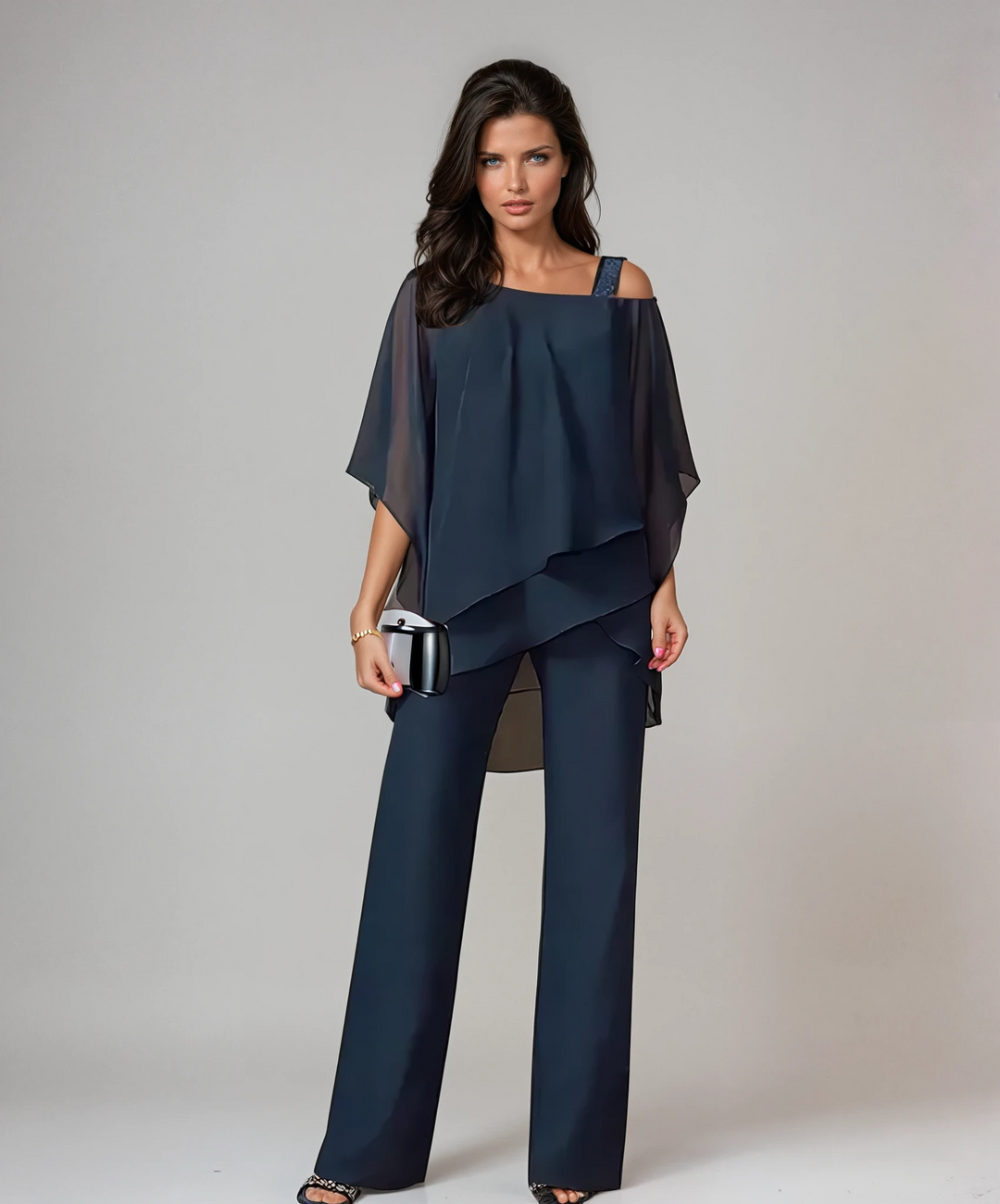 Mariana | Elegantes Zweiteiliges Set in Weiß