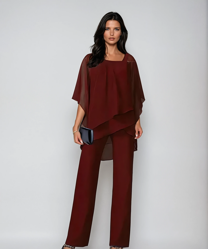 Mariana | Elegantes Zweiteiliges Set in Weiß